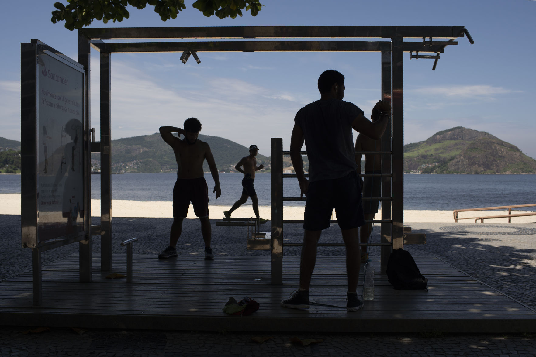 Virus Outbreak Fitness Photo Gallery